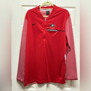 Georgia Bulldogs Nike Quarter Zip